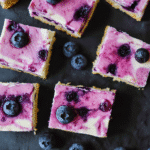 blueberry cheesecake bars no bake