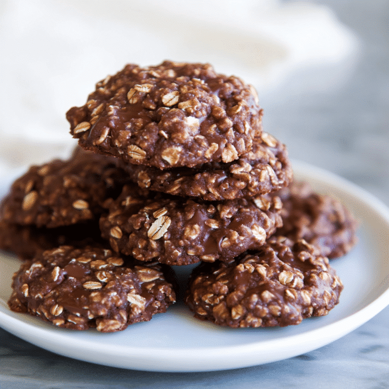 No bake Quaker oats cookies on parchment
