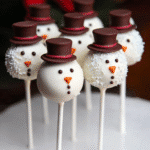Snowman Cake Pops