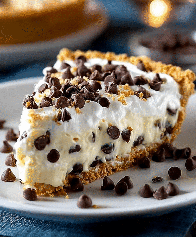Cannoli Cream Pie – A No-Bake Dessert Dream