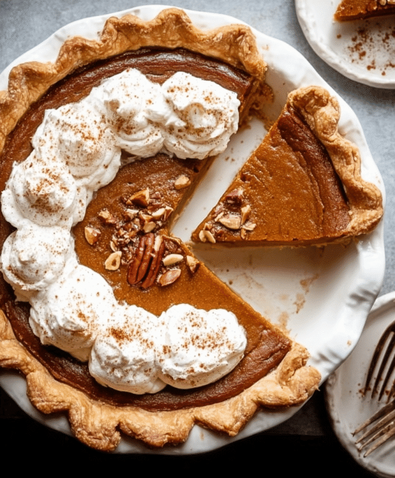 Maple Pumpkin Pie