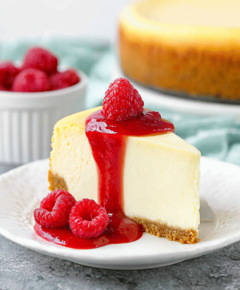 New York Style Cheesecake