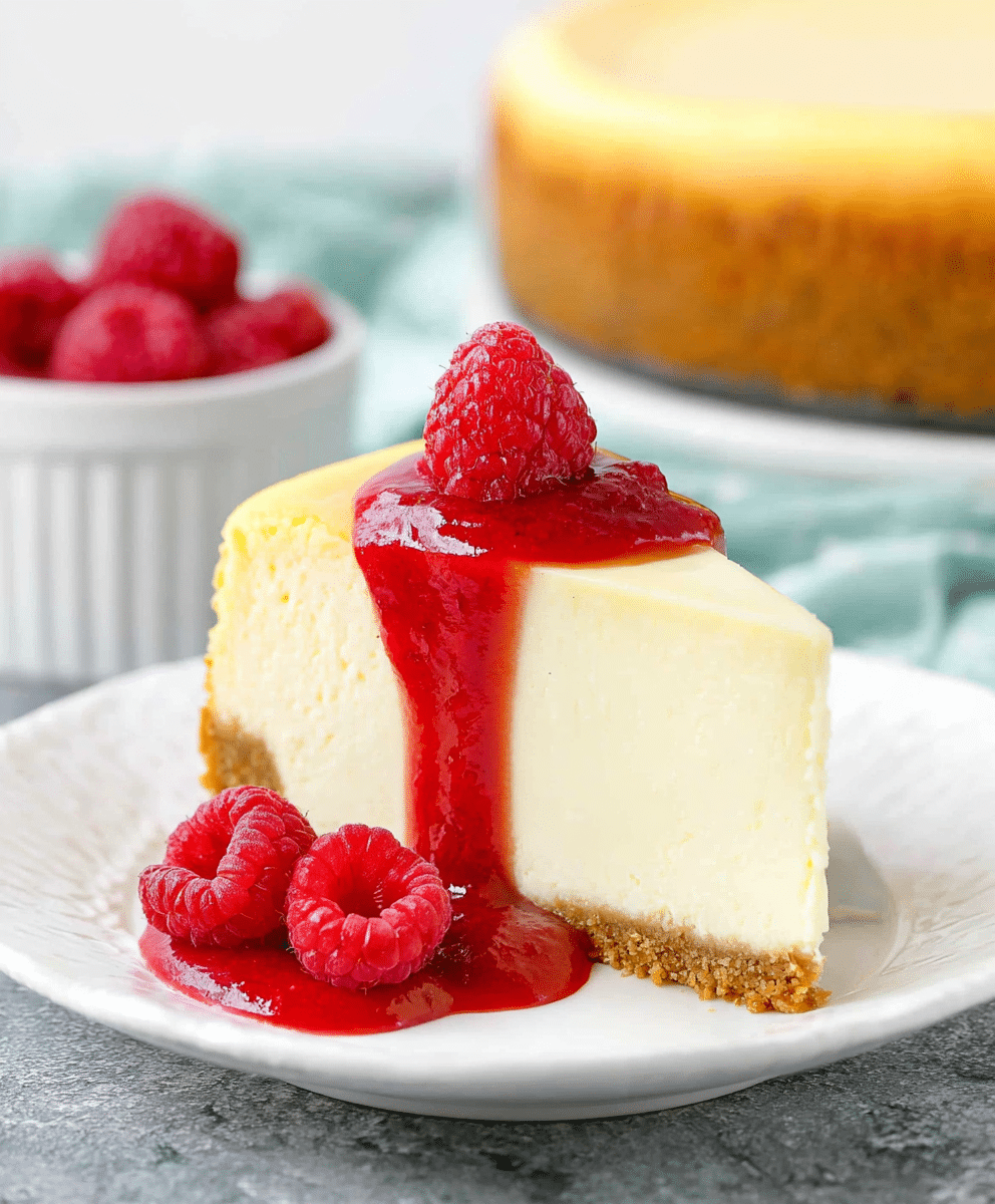 New York Style Cheesecake