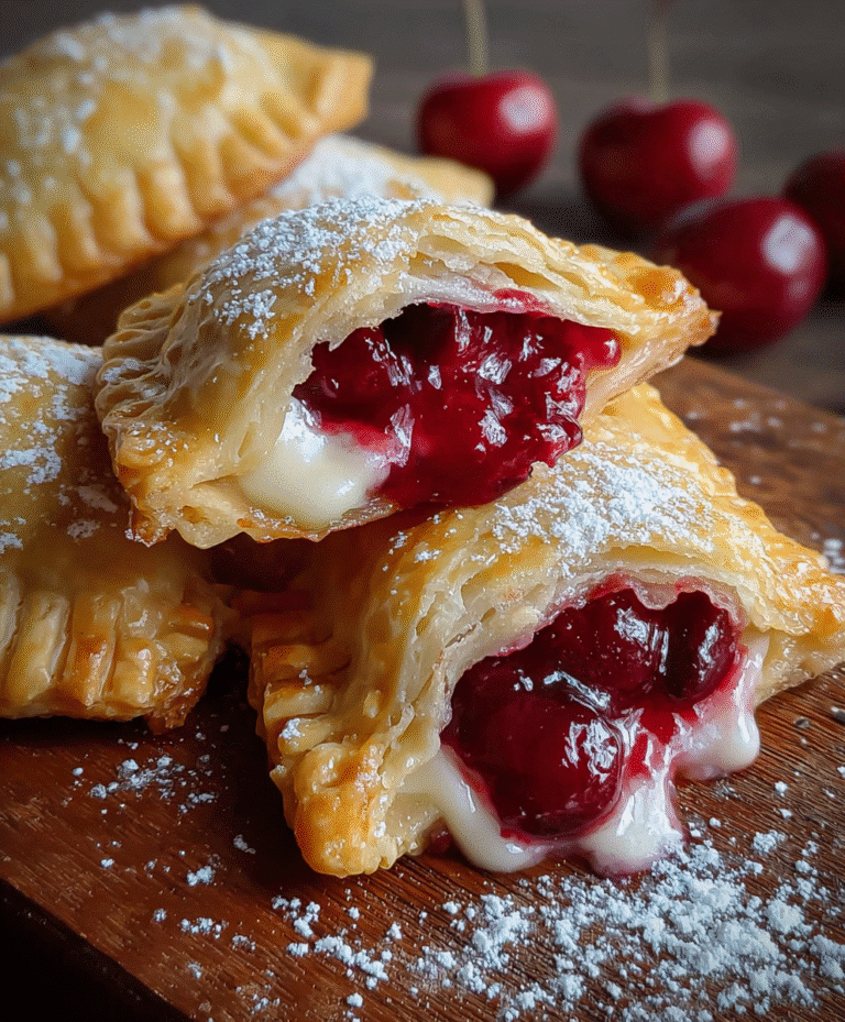 Cherry Cheesecake Hand Pies