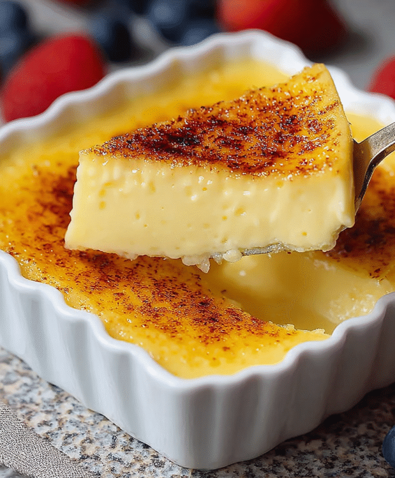 Easy and Creamy Fail-Proof Egg Custard Recipe