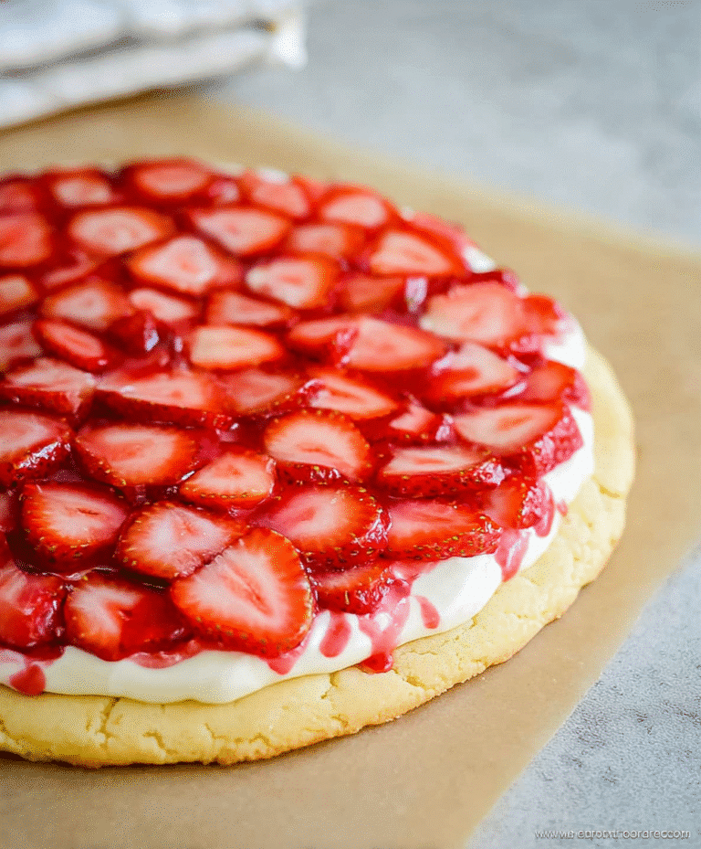 Strawberry Pizza Recipe