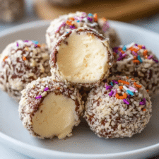 Easy No-Bake Cheesecake Balls Recipe