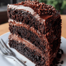 The Most Amazing Chocolate Cake Recipe – Moist, Fudgy, and Decadent